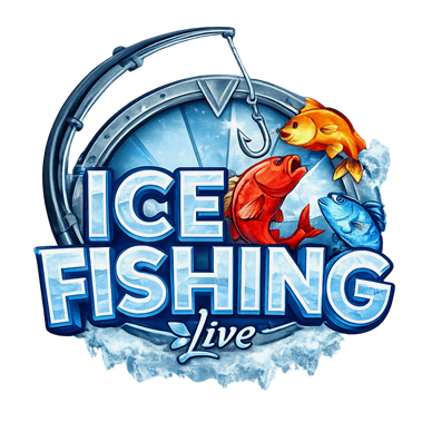 Ice Fishing zimný rybársky slot s ľadovými symbolmi a bonusovými úlovkami